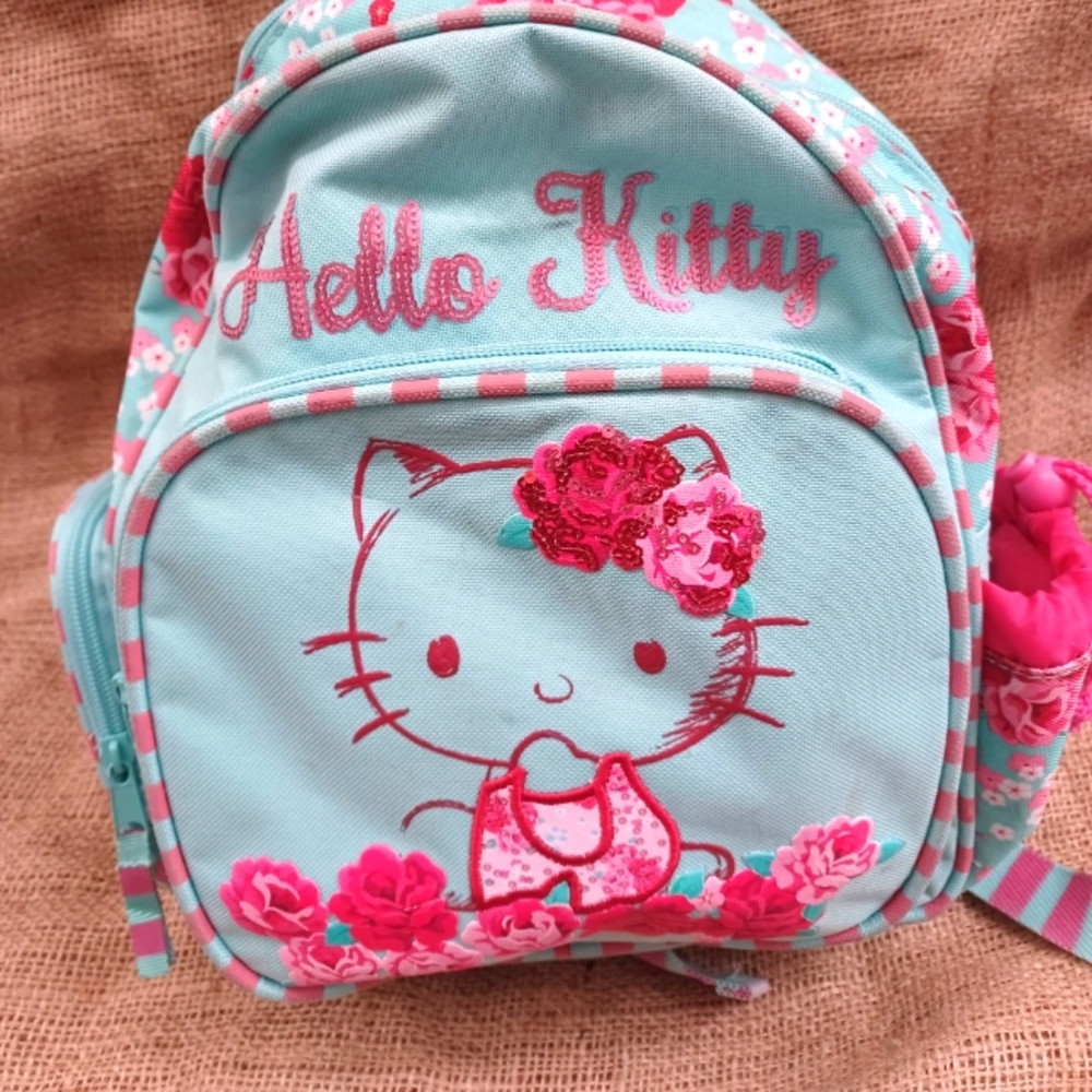 Hello kitty medium embelished girl's backpack